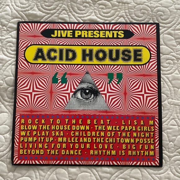 VINTAGE VINYL ACID HOUSE by jive  records  c 1988 - Picture 1 of 6